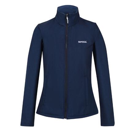Veste Softshell Décontractée De Marche CONNIE Femme (Bleu Marine Chiné)