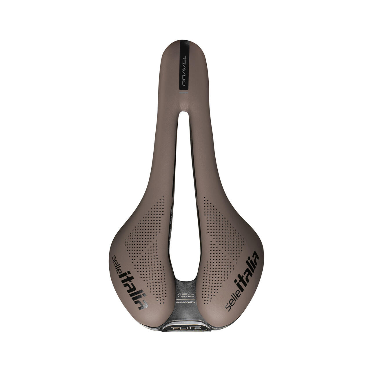 FLITE Boost Gravel TI 316 Superflow zadel bruin 2/6