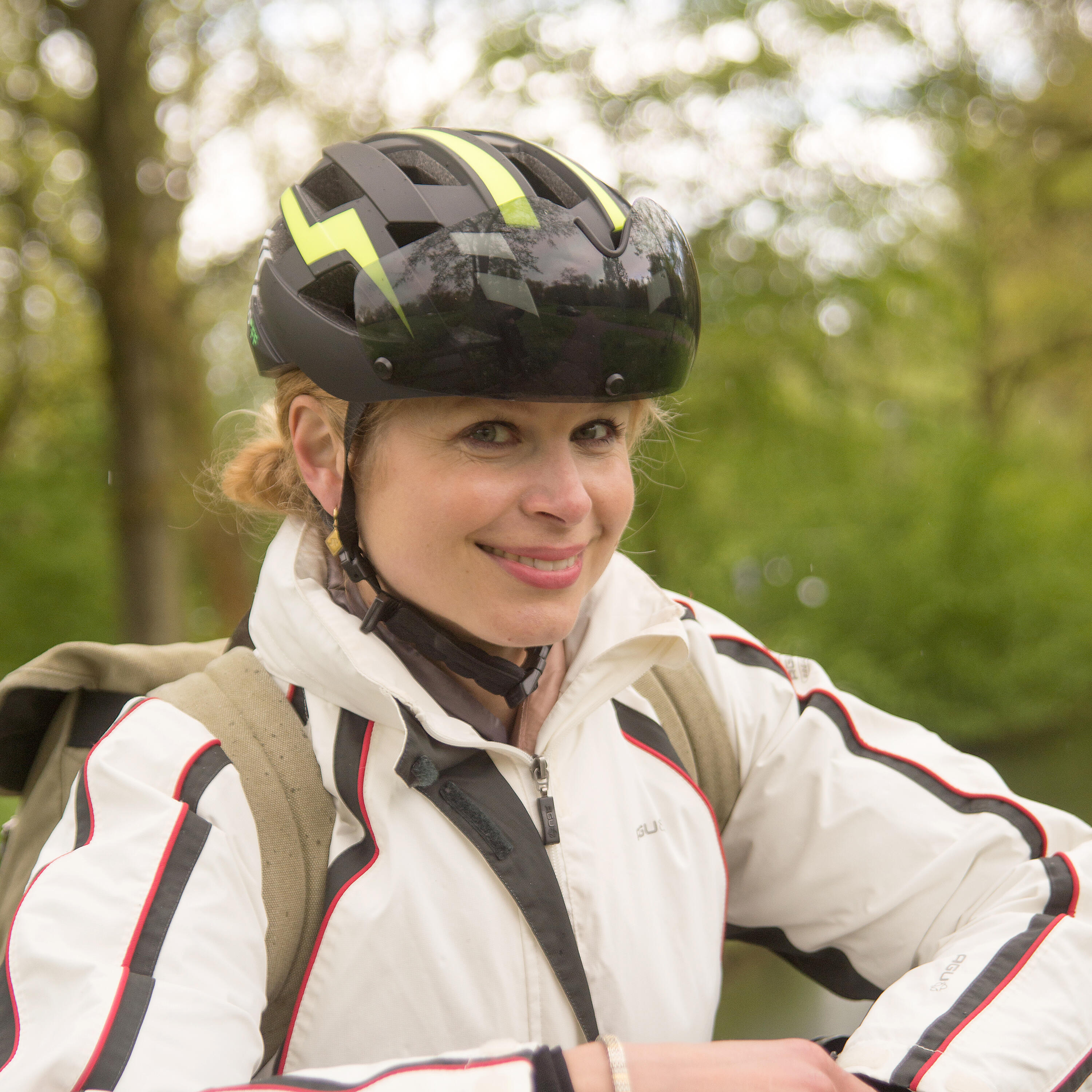 Casque vélo GO-OFF BLITZ avec 2 visières – taille M 2/7