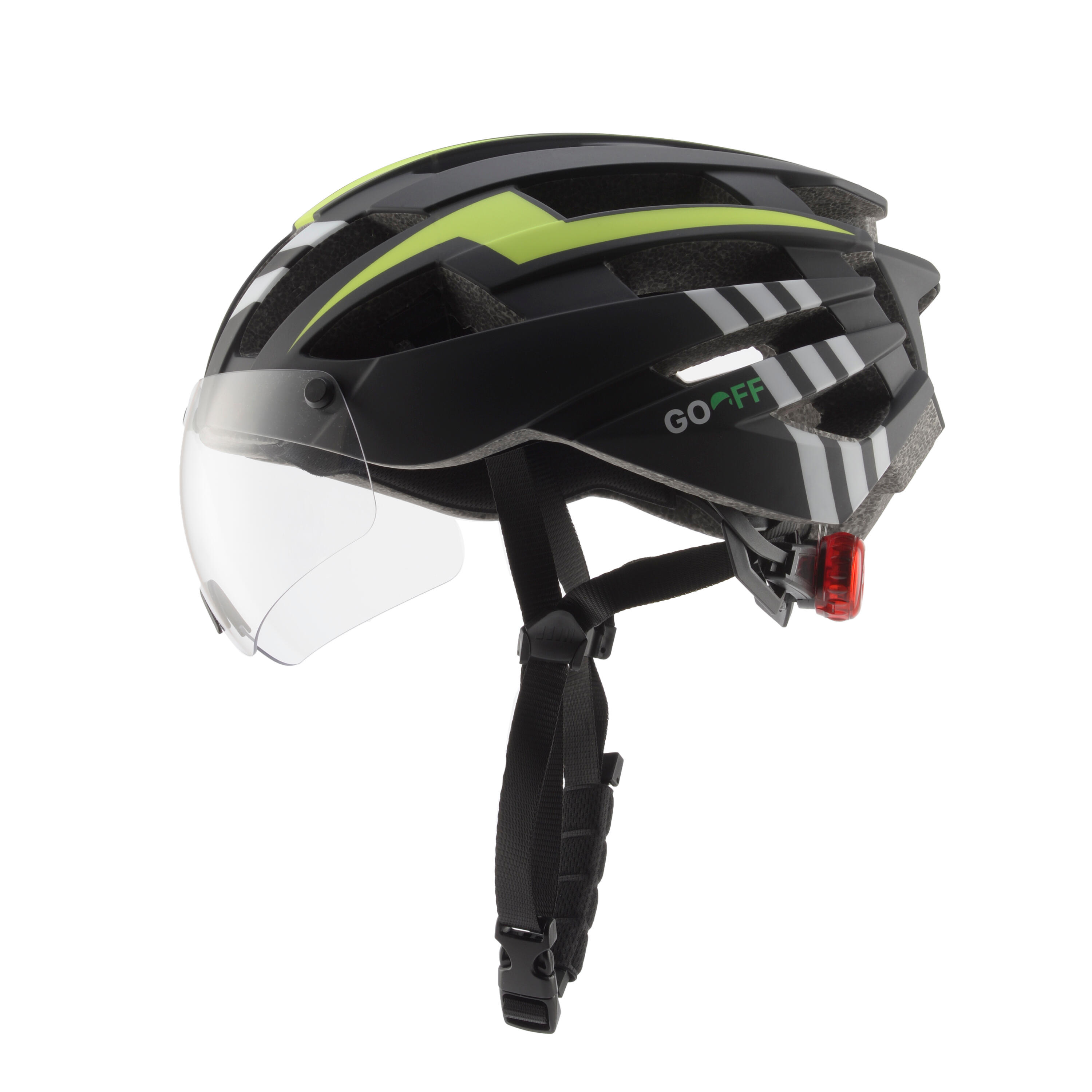 Casque vélo GO-OFF BLITZ avec 2 visières – taille M 7/7