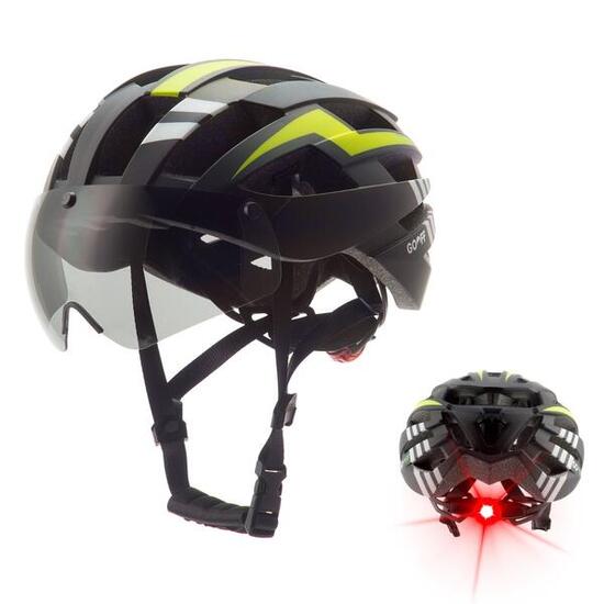 Casque vélo GO-OFF BLITZ avec 2 visières – taille M