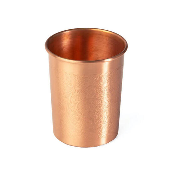 Bodhi Lot de 2 tasses a eau en cuivre, 250 ml