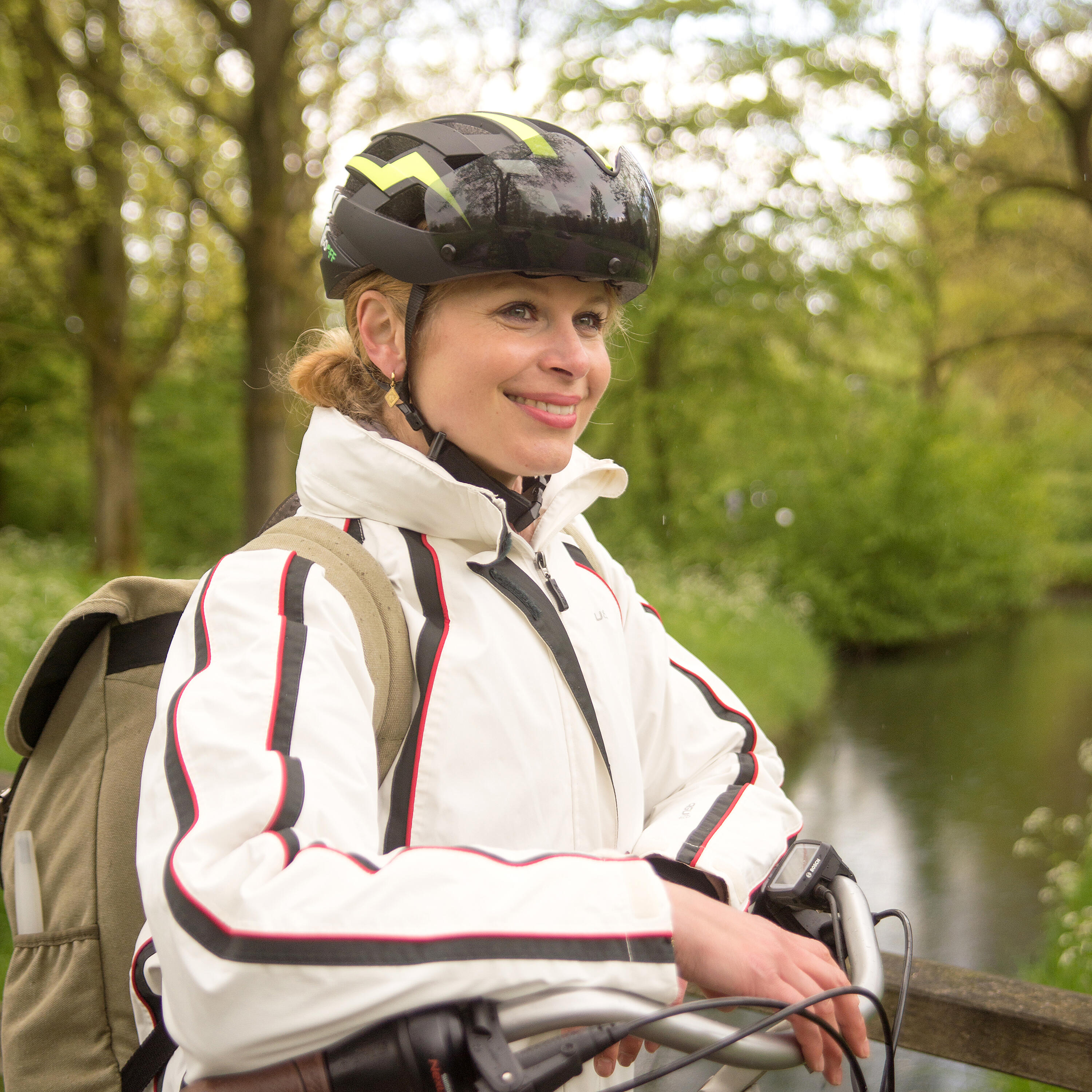 GOOFF BLITZ fietshelm met 2 vizieren L 7/7