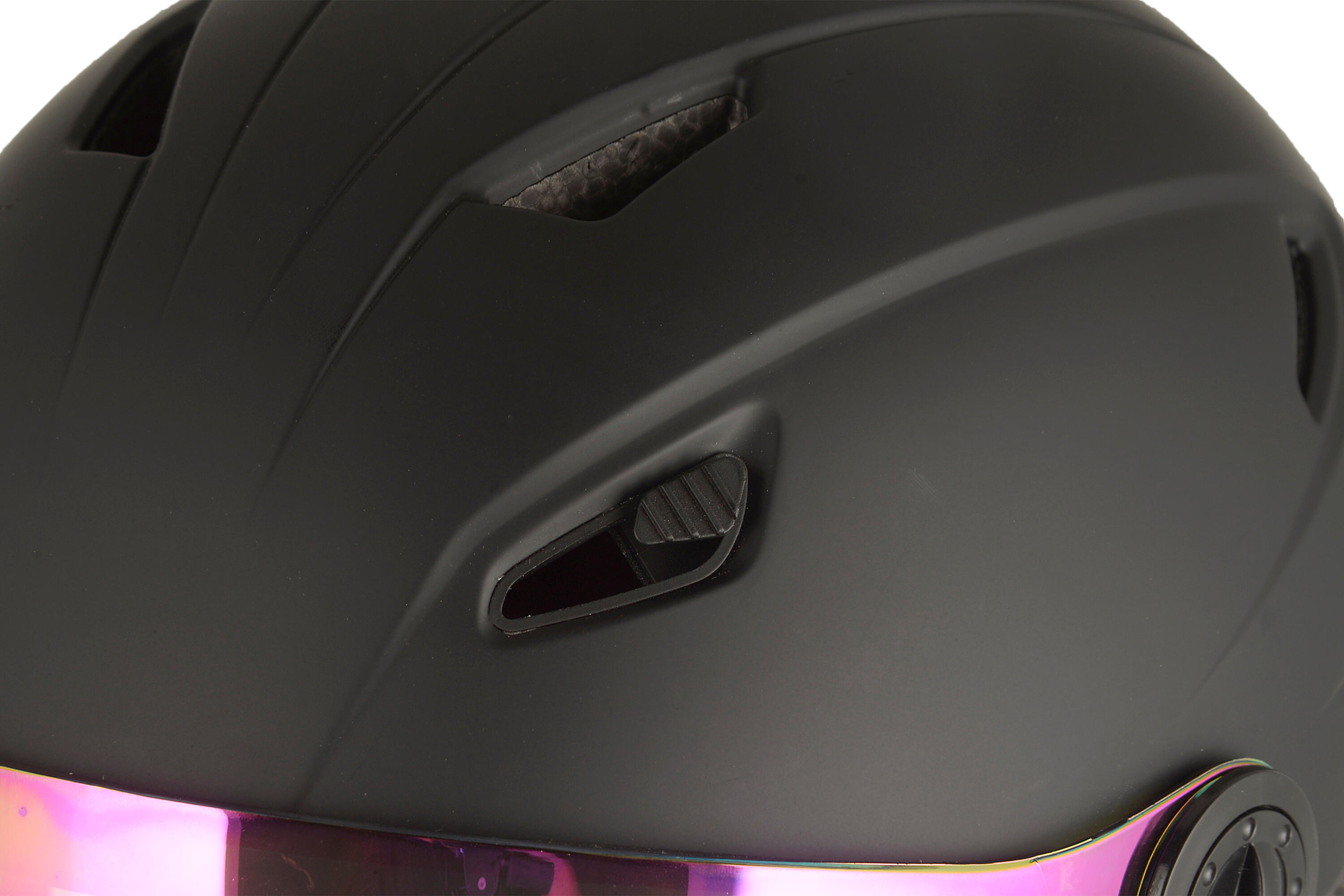 Casque de ski GO-OFF SPEED avec visière – noir – taille M 6/7