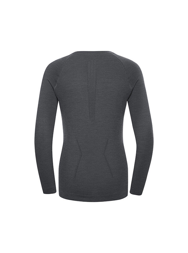 Koszulka longsleeve damska termoaktywna bezszwowa Fjord Nansen Oxiva Merino 3/5