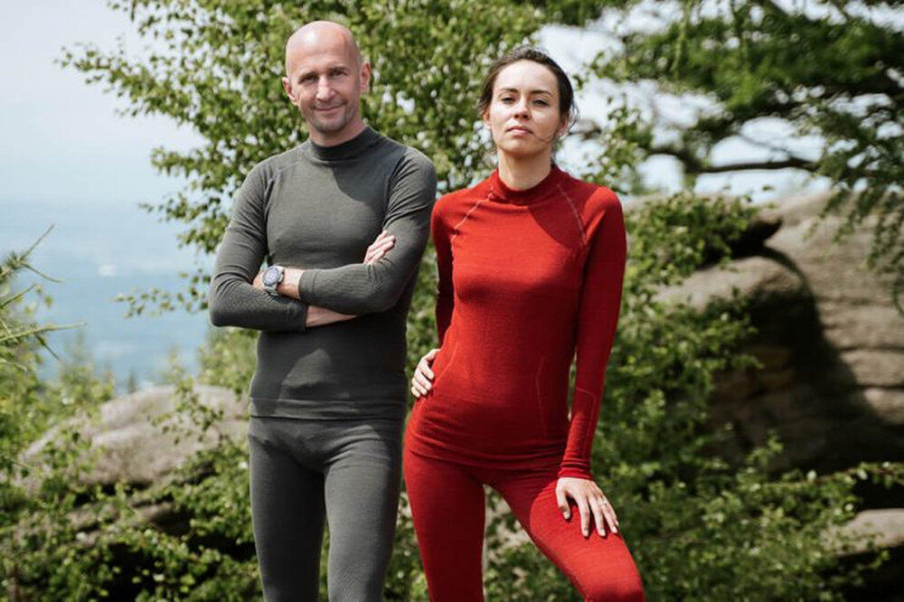 Koszulka longsleeve damska termoaktywna bezszwowa Fjord Nansen Oxiva Merino 2/5