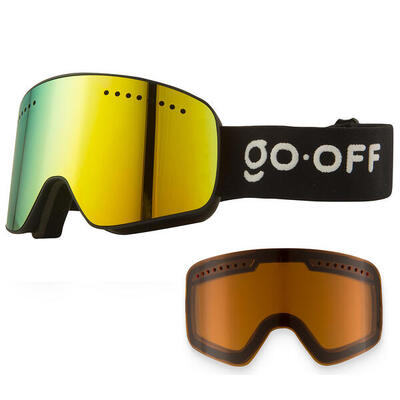 Go-off magnet skibril