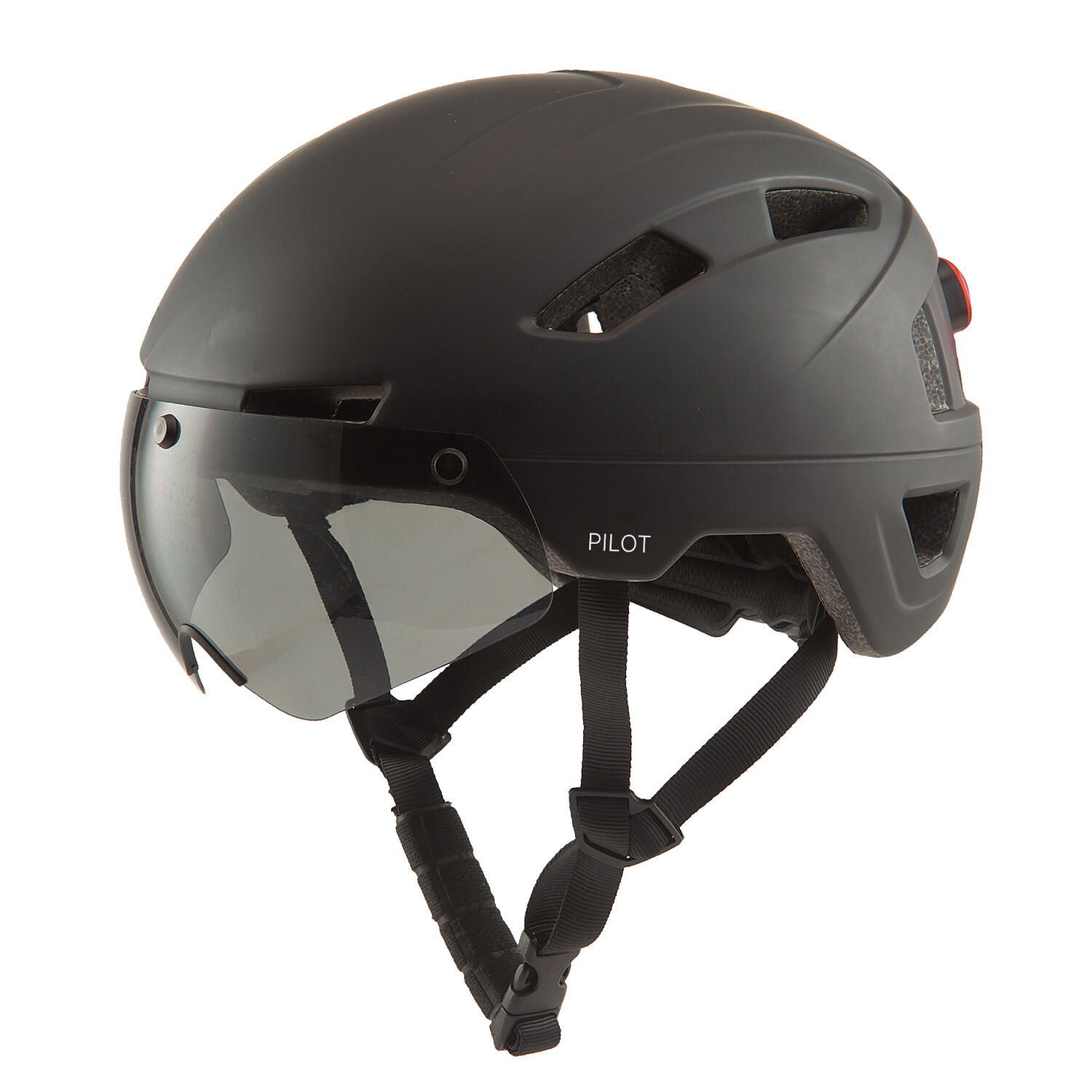 Casque vélo GO-OFF PILOT avec visiere NTA certif. (Noir L) 7/7