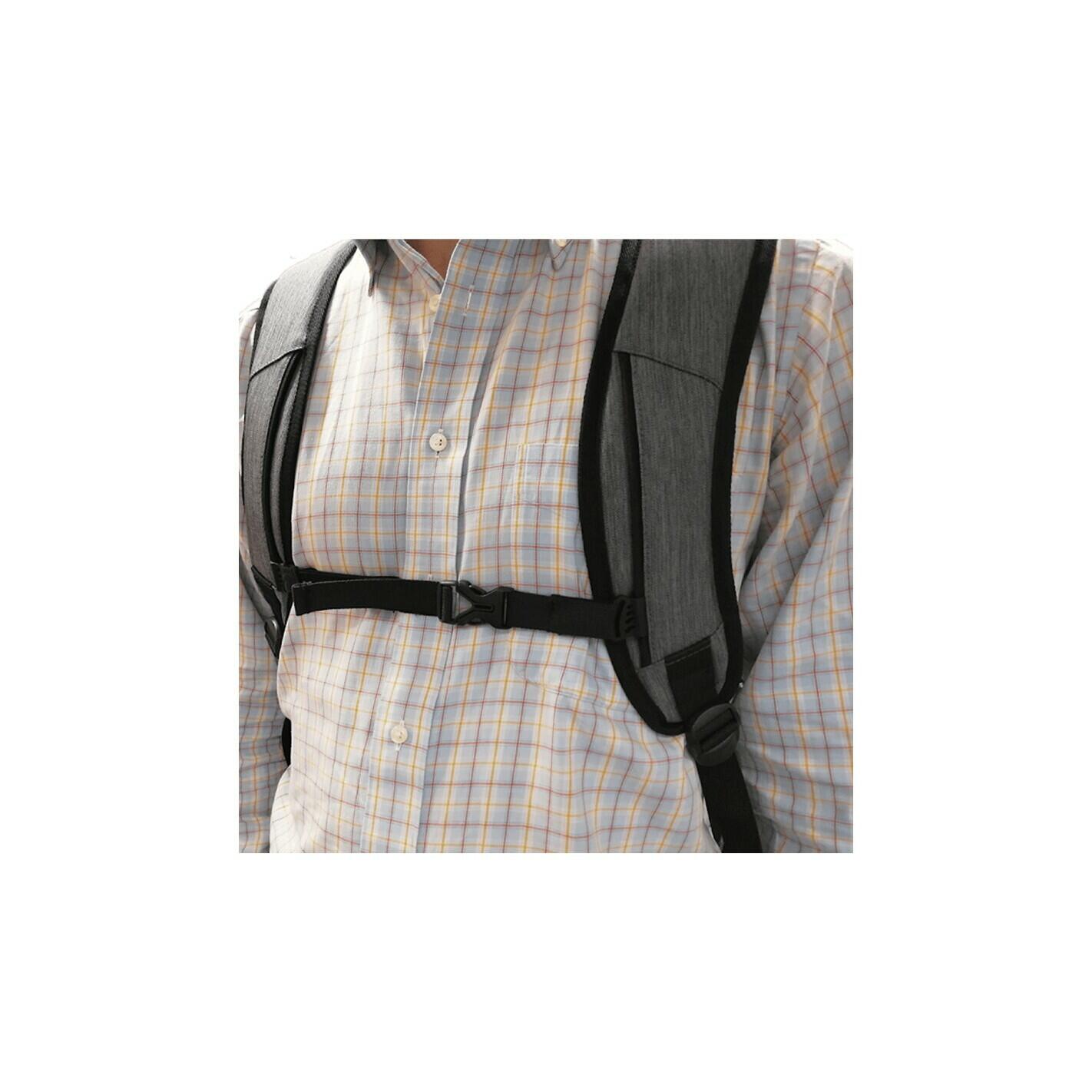 SUNSLICE Mochila ZENITH equipada com painel solar fixo - 8 W