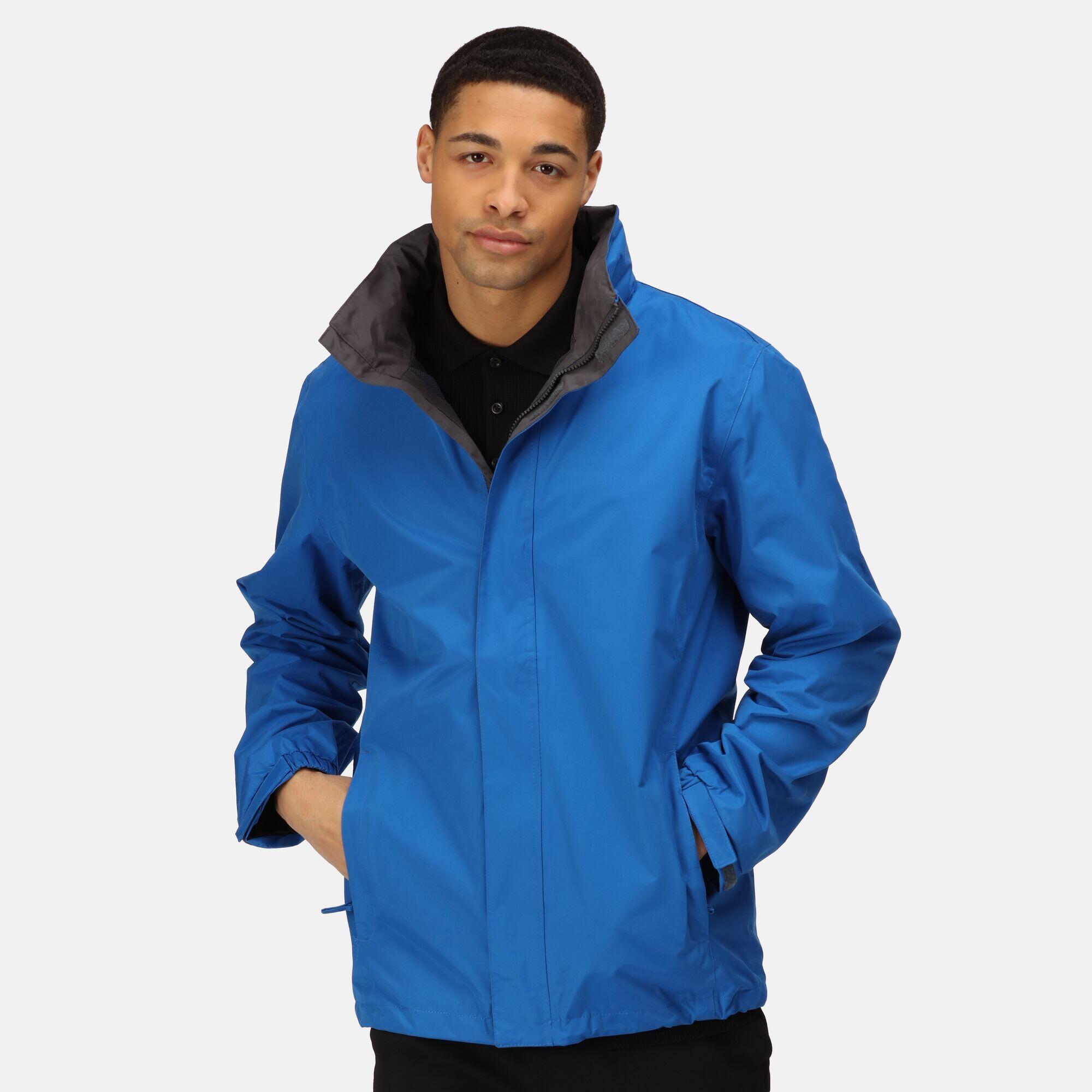 Mens Standout Ardmore Jacket (Waterproof & Windproof) (Oxford Blue/Seal Grey) 4/5
