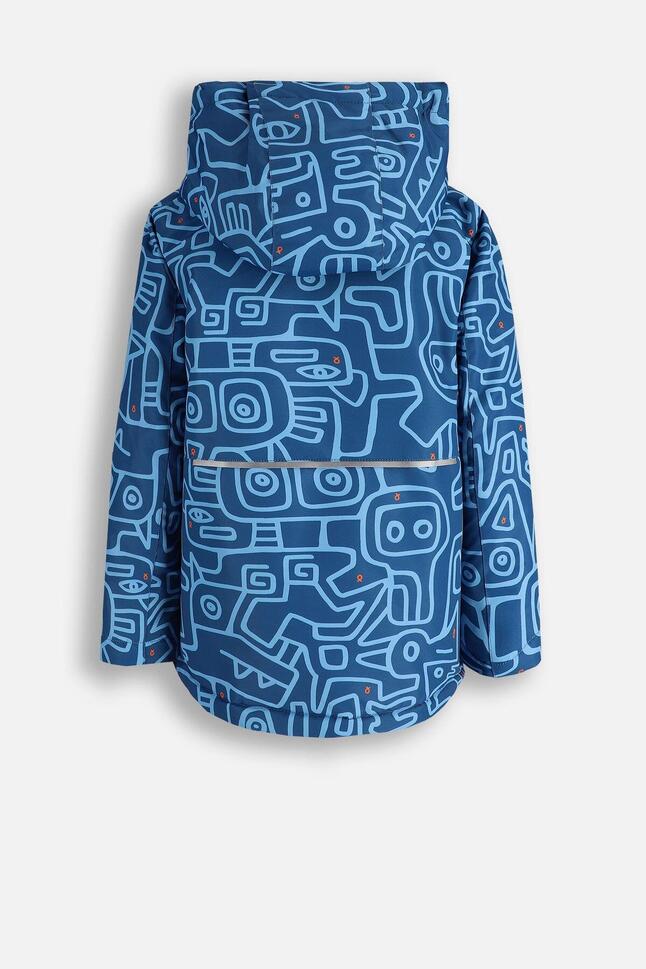 Kurtka narciarska chłopięca snowboard Lemon Explore ZL5 niebieska