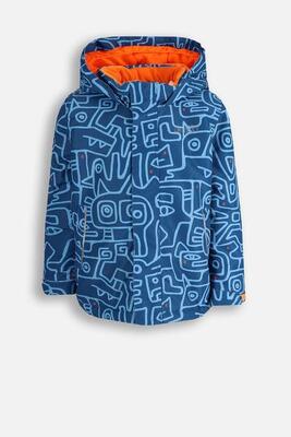 Kinder Skijacke mit Kapuze ZL5 blau