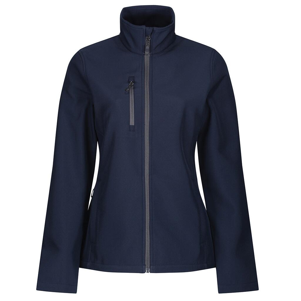 REGATTA Womens/Ladies Honestly Made Recycled Soft Shell Jacket (Navy)