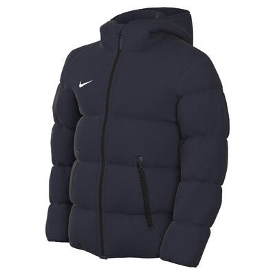Giacca Unisex Nike Therma-Fit per l'Autunno in Nero/Bianco Taglia L