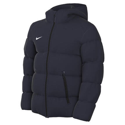 Veste unisexe Nike Therma-Fit pour l'automne en Noir/Blanc Taille L