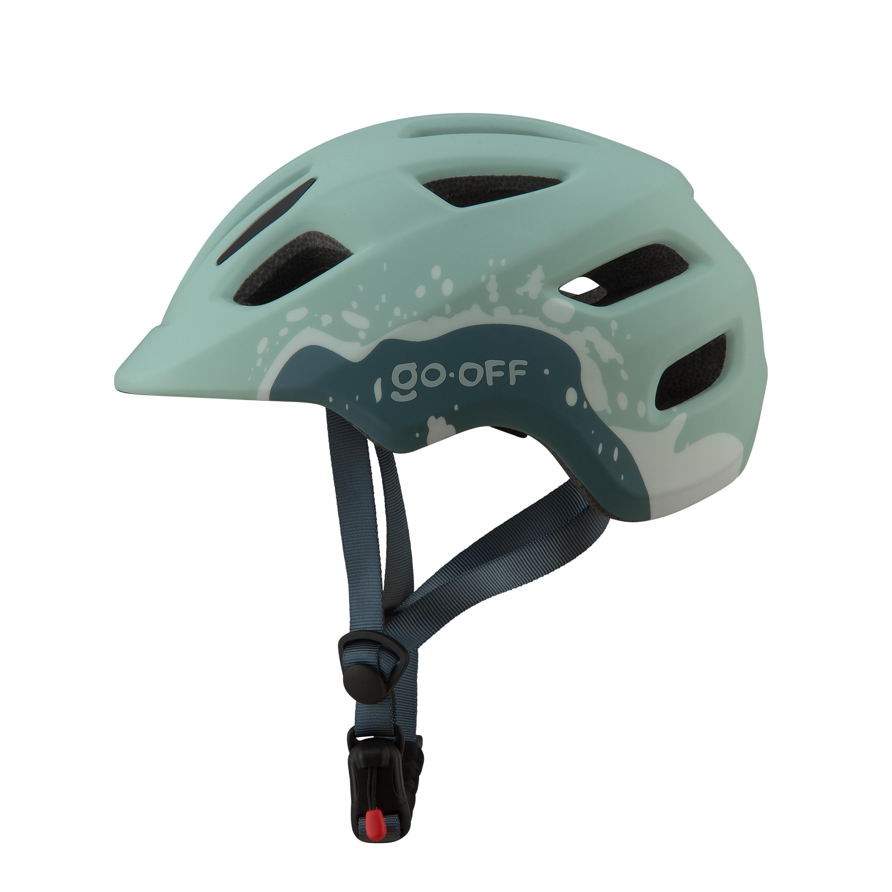 Casque de vélo pour enfants GO-OFF FIRST gris-bleu S 3/7