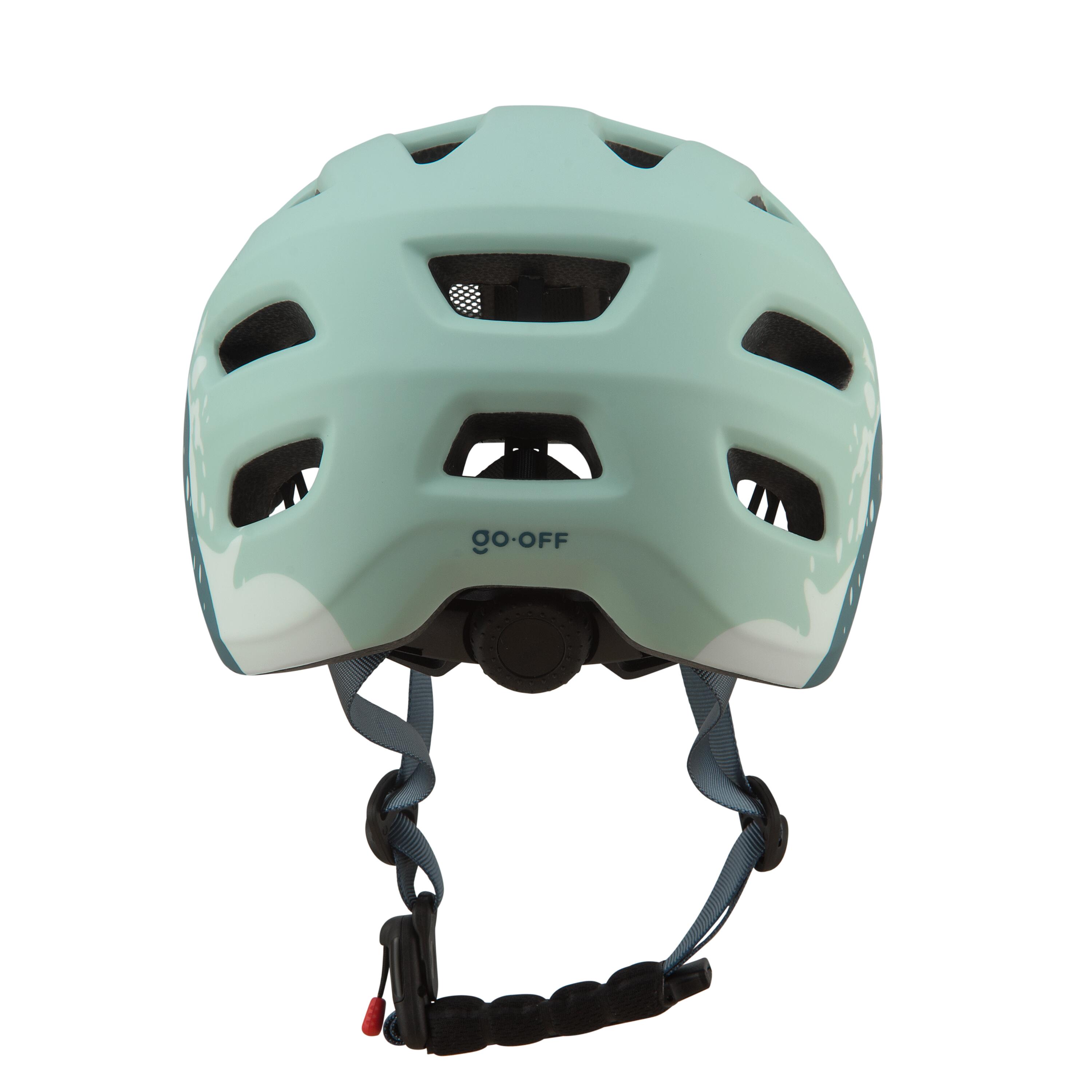 Casque de vélo pour enfants GO-OFF FIRST gris-bleu S 4/7