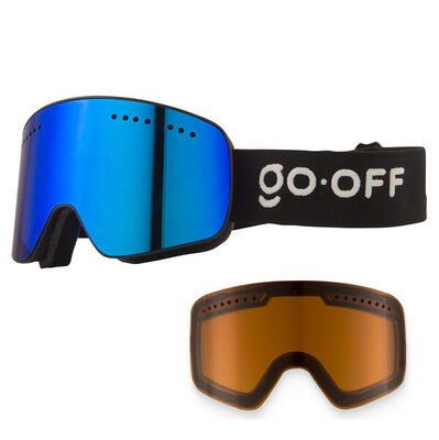 Go-off magnet skibril