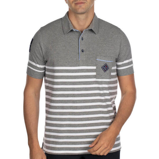 Polo marinière CREW 67 homme