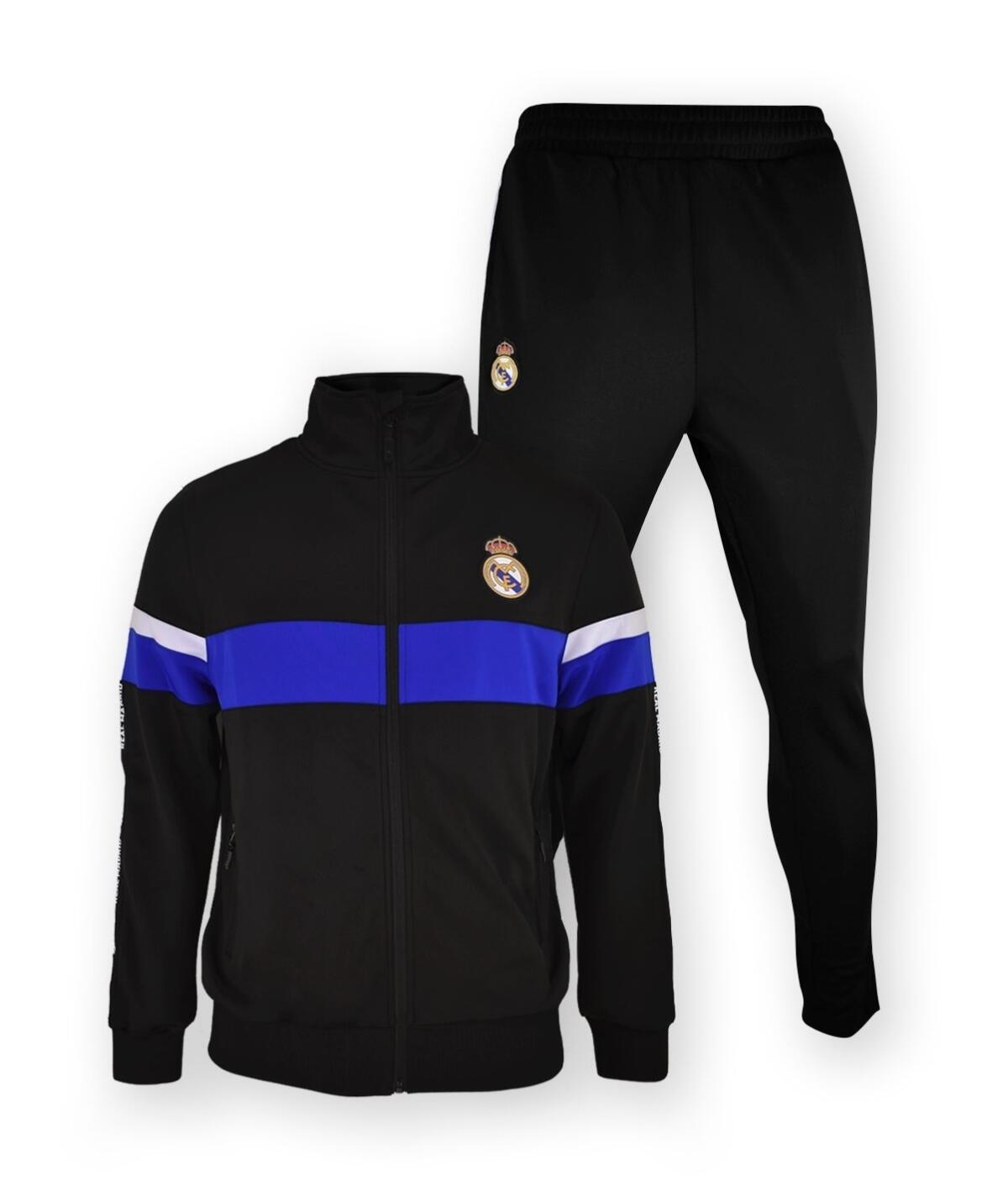 REAL MADRID Fato de treino Oficial Adulto Real Madrid Black Edition