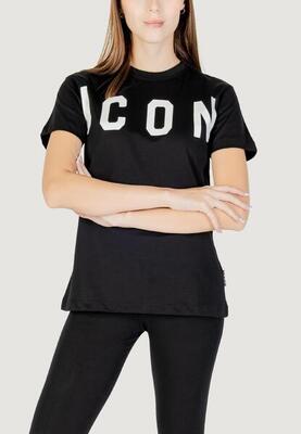 T-shirt e canotte Donna ICDF2W6T001 Nero