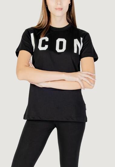 T-shirt e canotte Donna ICDF2W6T001 Nero