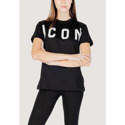 t-shirt crop top FEMME NOIR