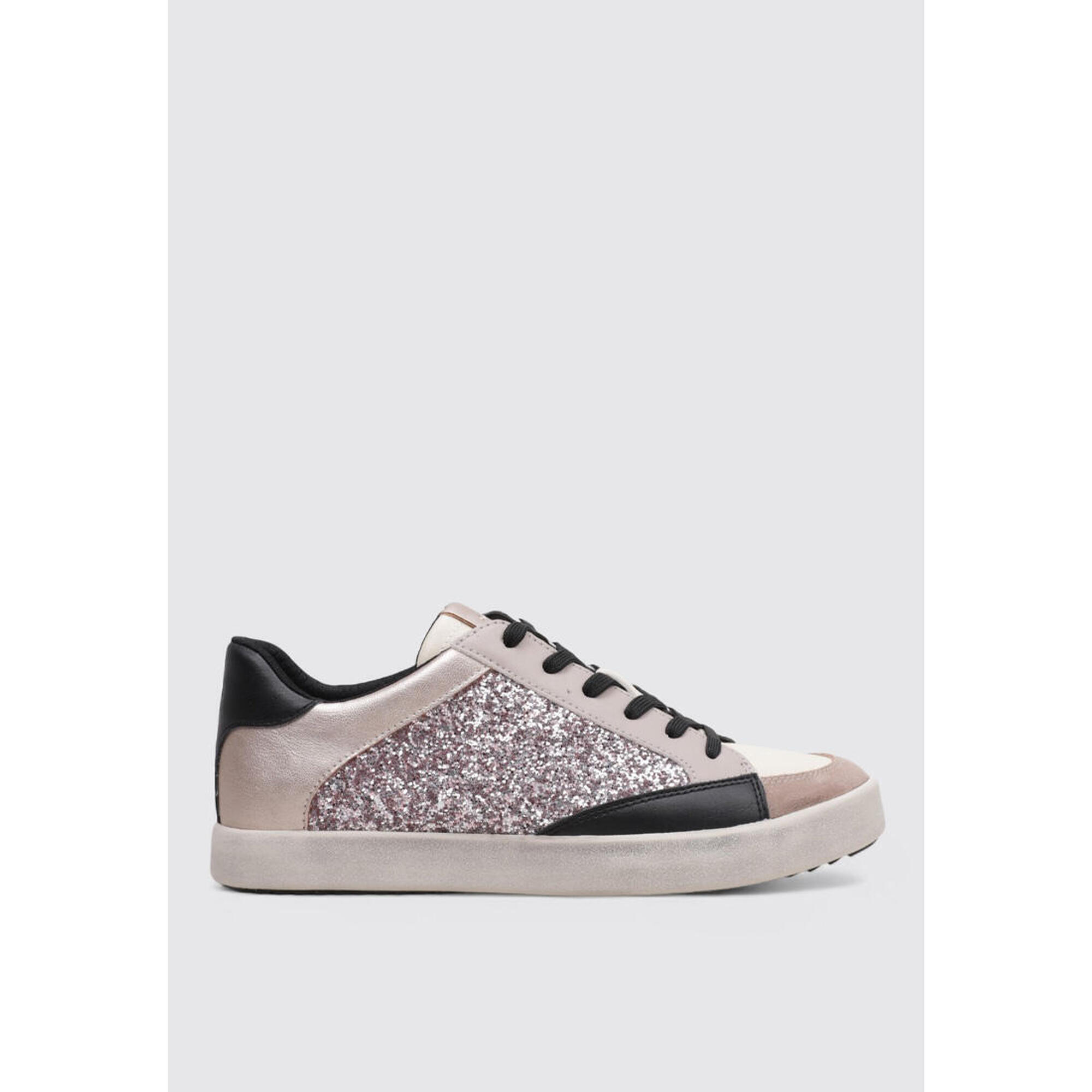 Geox - Chaussure De Randonnée Baskets Femme Geox D Blomiee I Argent - Baskets - Gris - Decathlon
