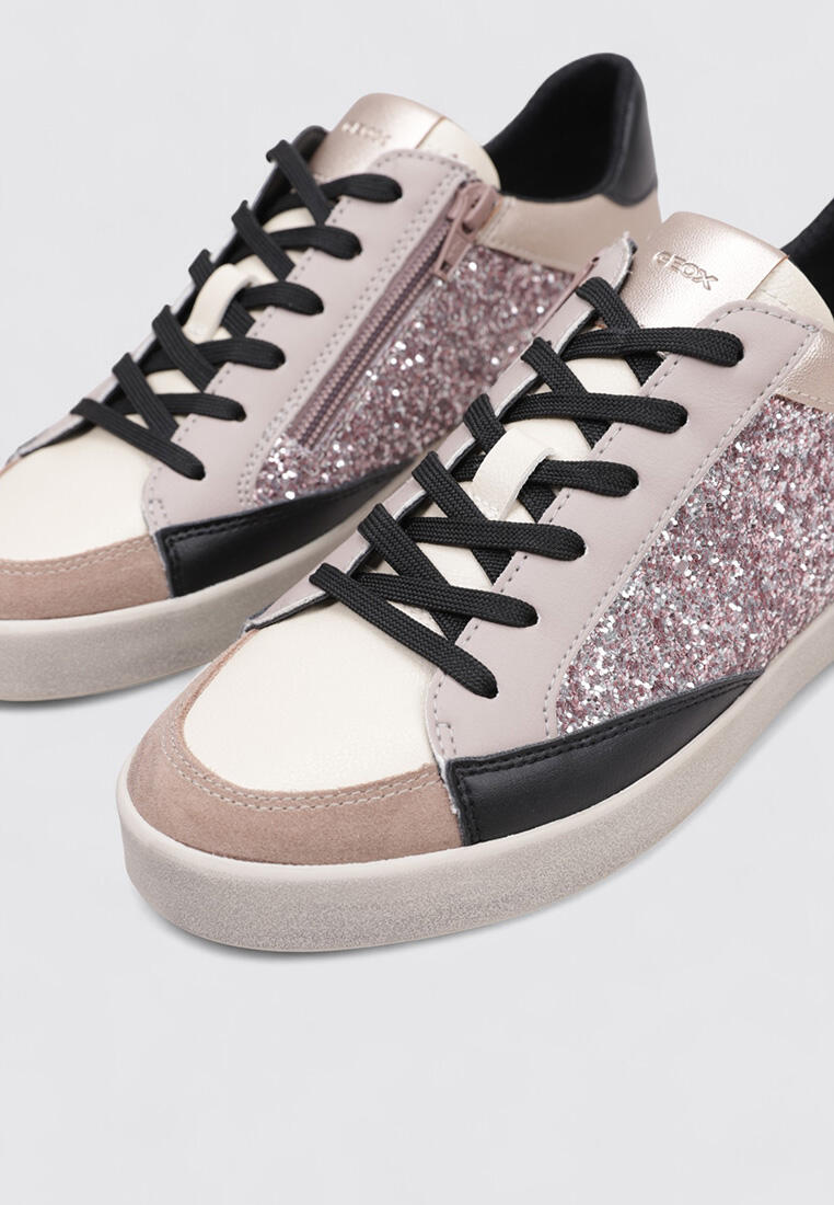 Chaussure de randonnée Baskets Femme Geox D BLOMIEE I Argent 3/5