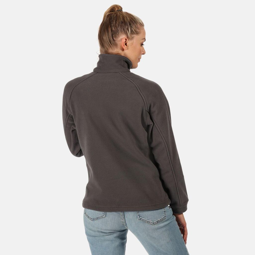 Womens/Ladies Fleece Jacket (Seal Grey)