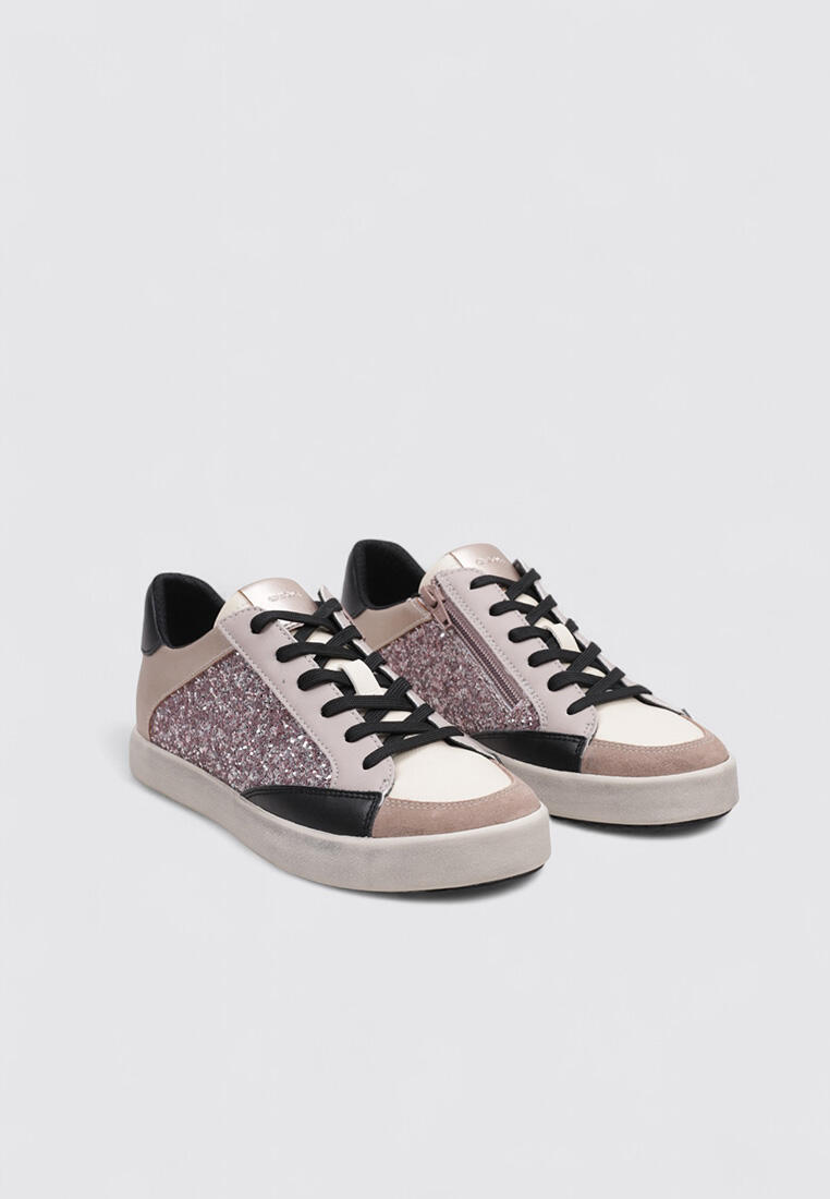 Chaussure de randonnée Baskets Femme Geox D BLOMIEE I Argent 2/5