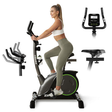 Vélo d'appartement magnétique Zipro Nitro pour fitness et cardio