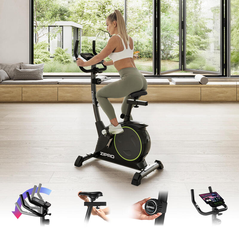 Bicicletă de Apartament magnetică Zipro Nitro 8 nivele de rezistenta fitness