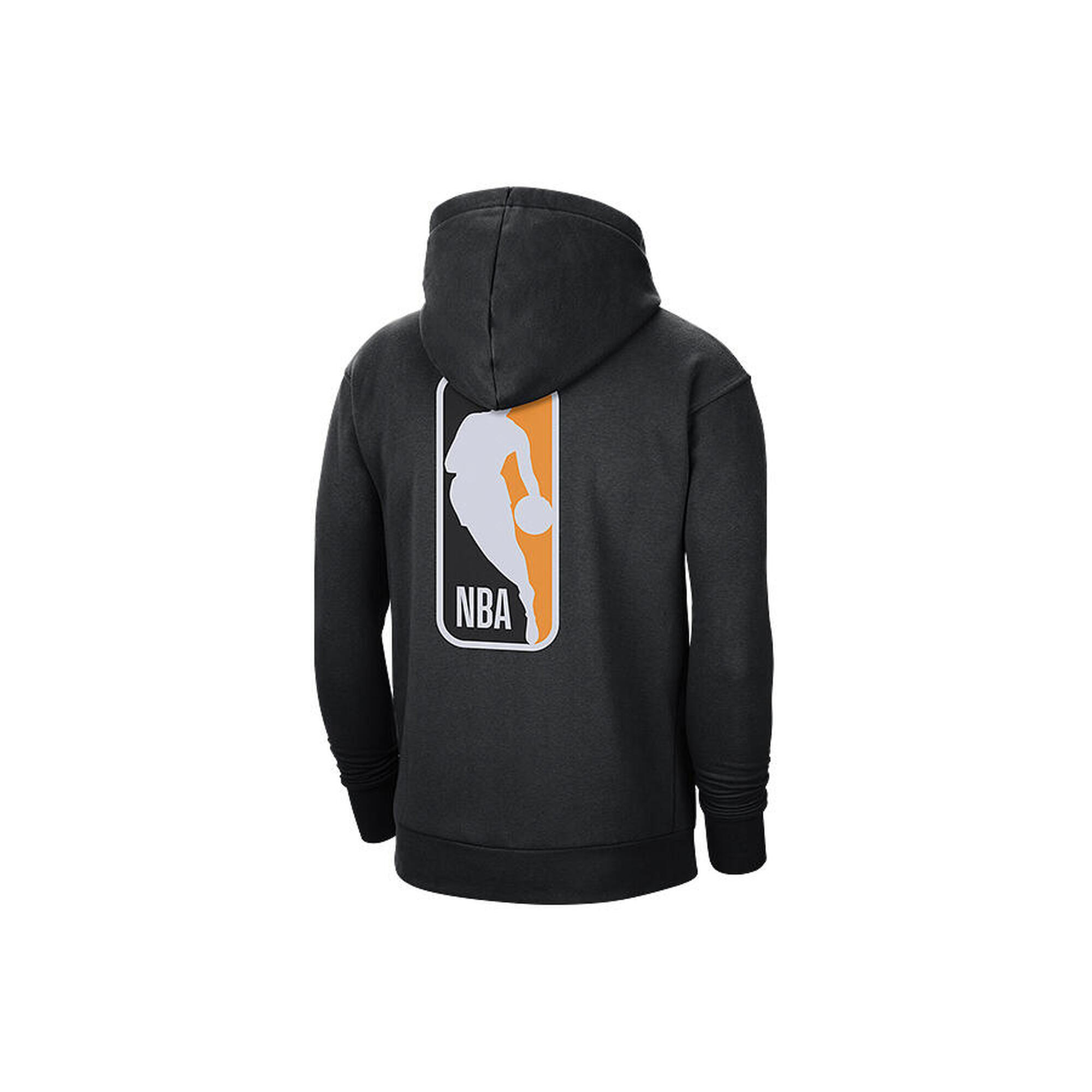 Bluza męska nike nba team 31 essential fleece pullover hoodie black orange