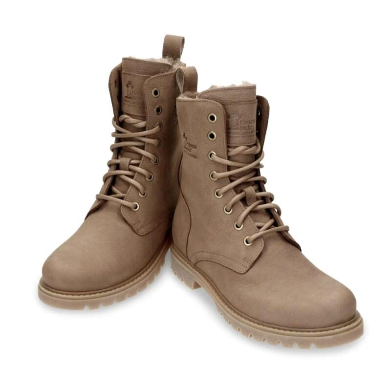 Bottines Plates Femme Panama Jack Frisia Marron 3/6