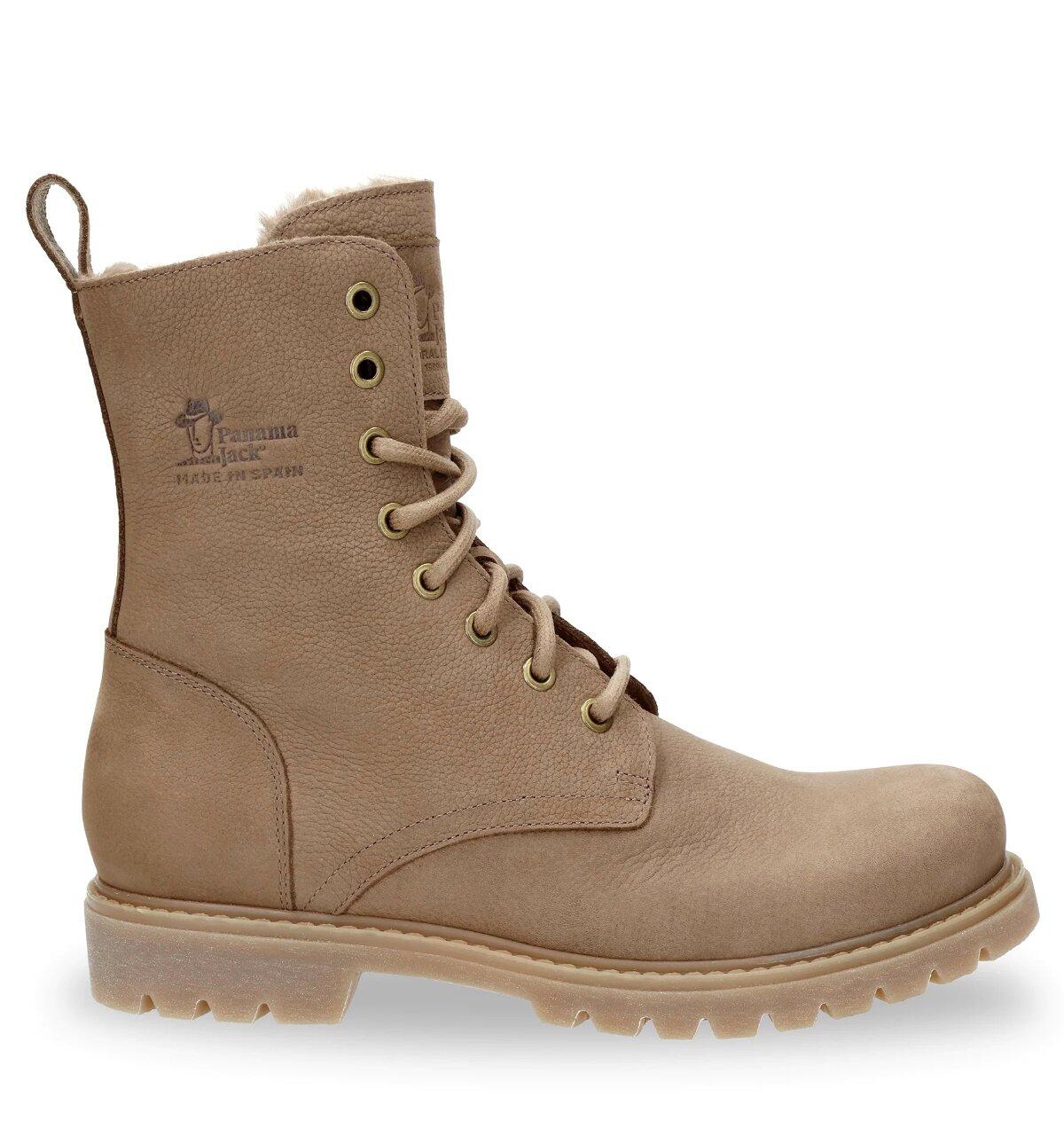 Bottines Plates Femme Panama Jack Frisia Marron 5/6