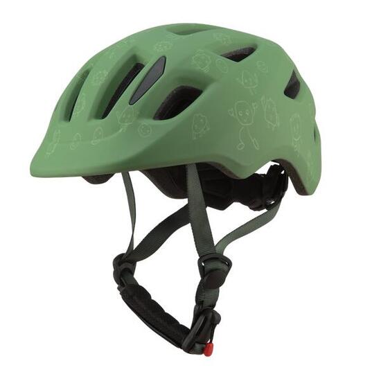 Casque enfant GO-OFF FIRST taille XS vert mat