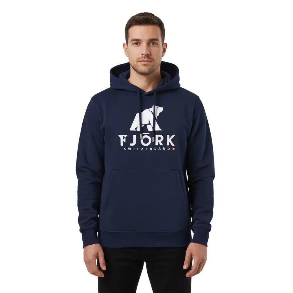 Fjork Merino - Hoodie Ttlis Homme - Sweat-shirt - Blanc|bleu - 40 M - Decathlon