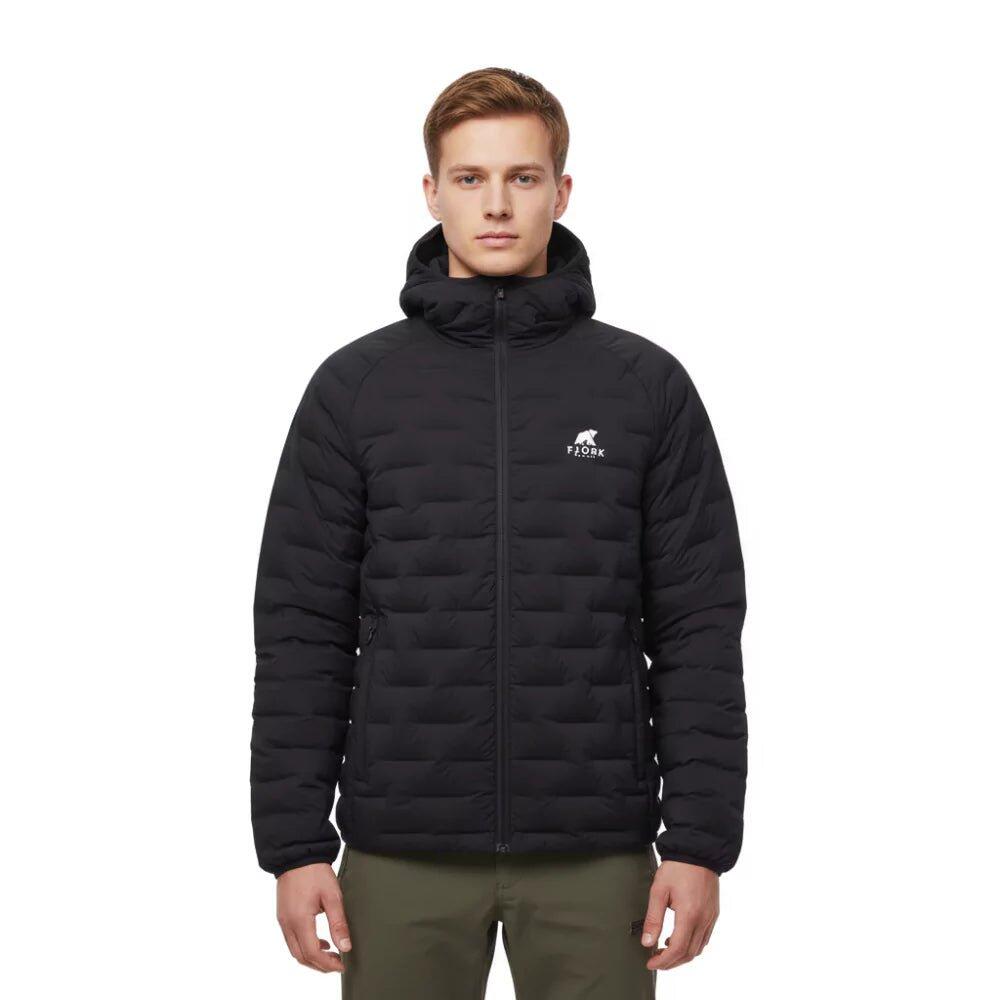 Fjork Merino - Doudoune Merino Eiger Ml Men (pré-commande) - Doudoune Duvet - Noir - Decathlon