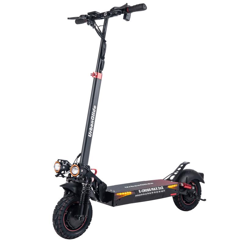 Urbanglide - Trottinette Electrique  Ecross Max 2x2  48v  2x 800w - Trottinette Électrique - Noir - Taille Unique - Decathlon