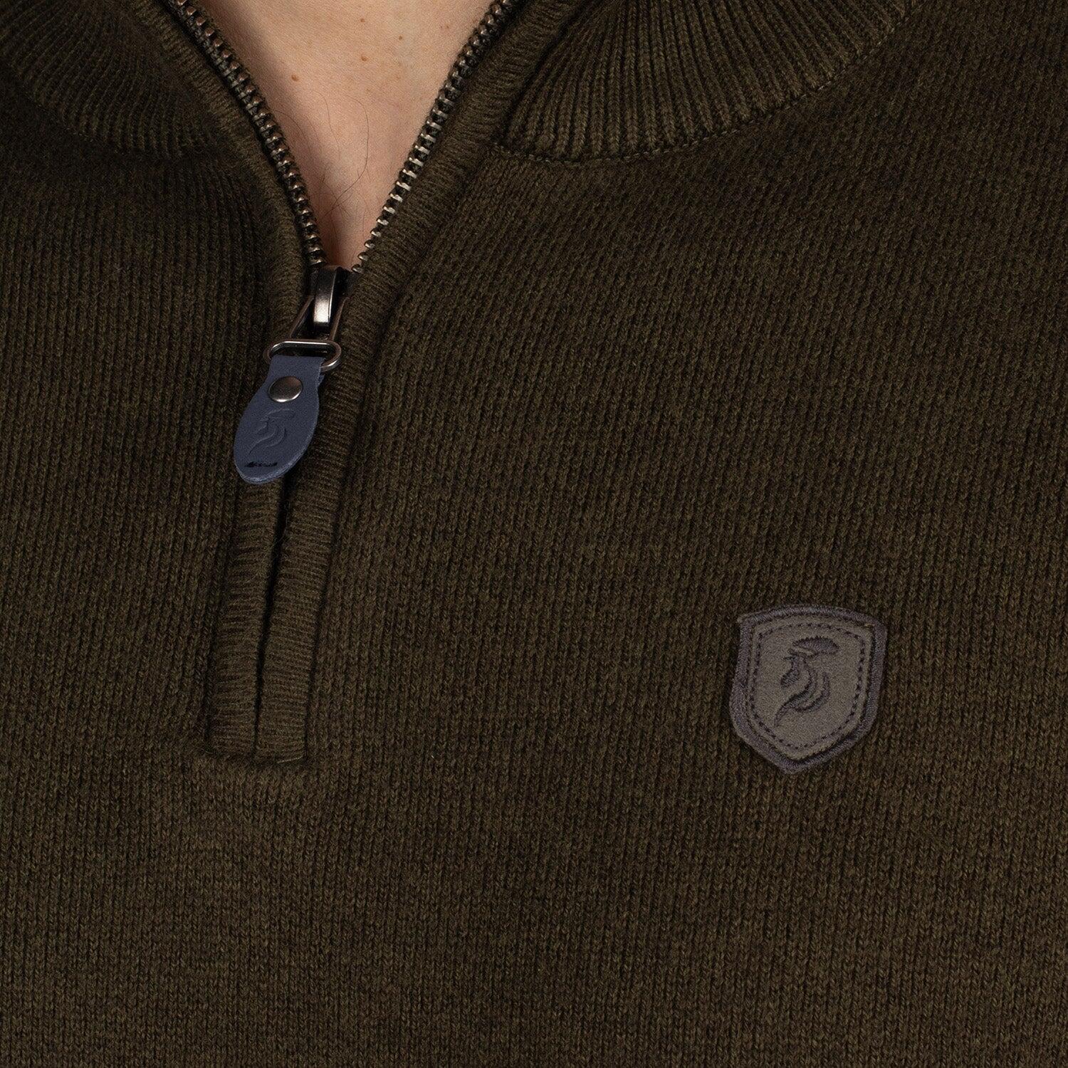 Pull camionneur uni homme 3/4