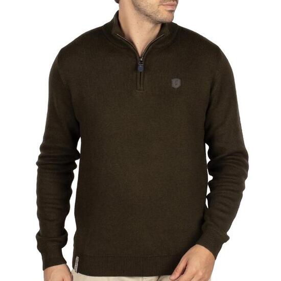 Pull camionneur uni homme