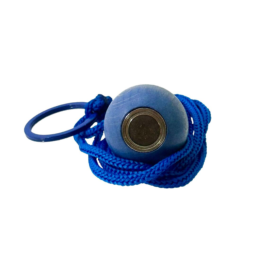 Bouleset couleur bleu pastel-1 boule aimantée-1 traceur de terrain-1 cochonnet 2/7