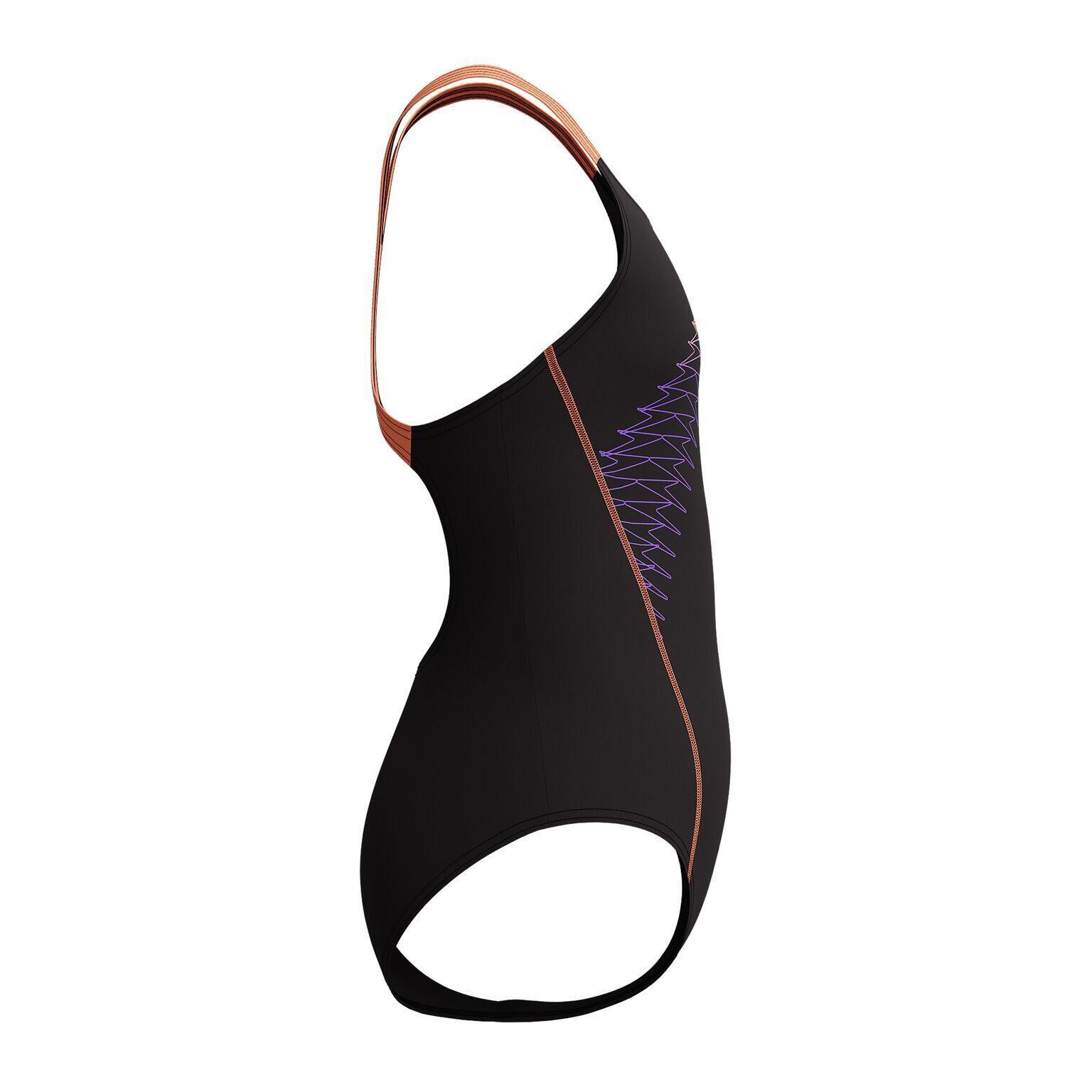 1-delig zwempak voor kinderen Speedo Eco Medley Logo Medalist 4/4
