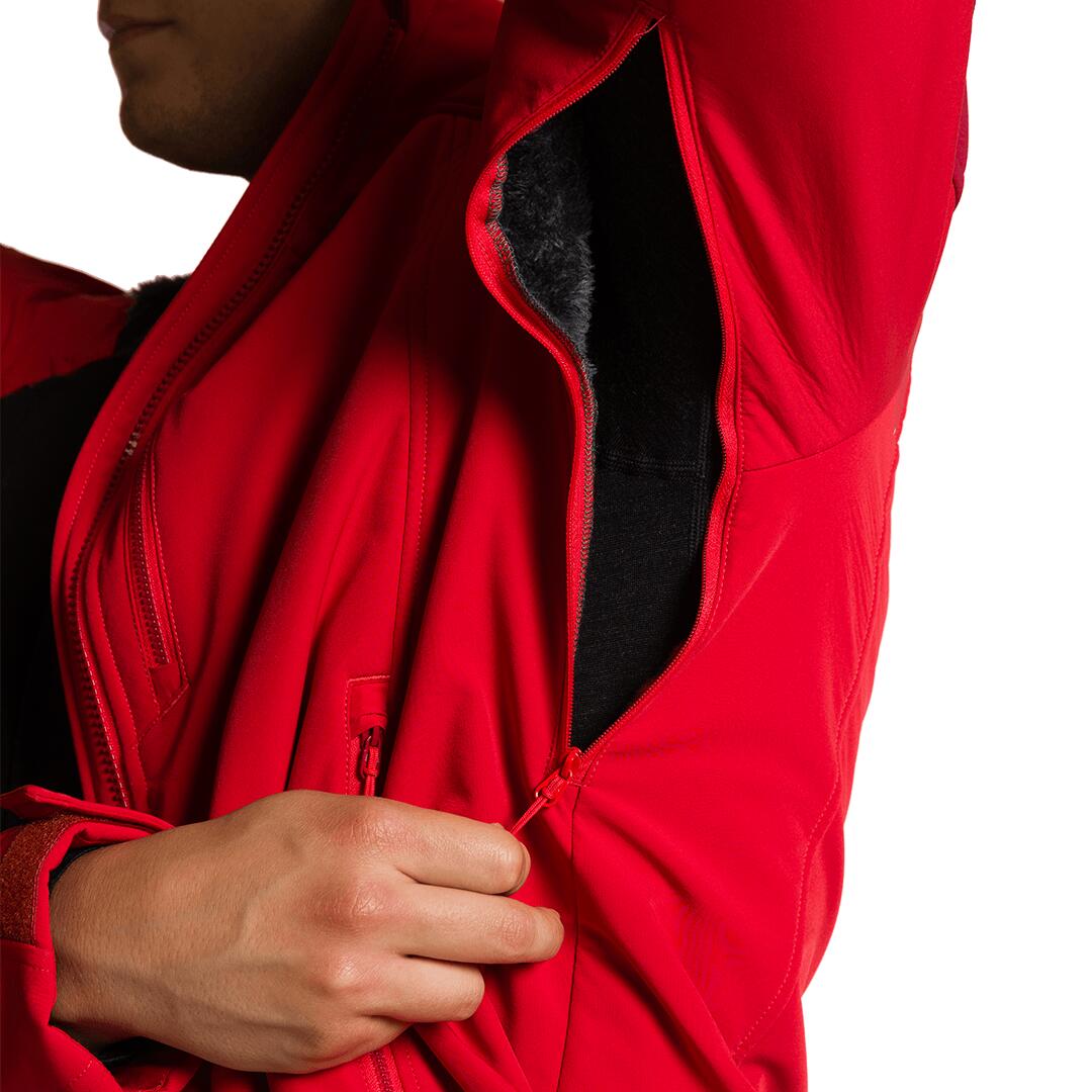Cortaviento para Hombre Trangoworld Norwich v02 Rojo/Rojo 7/7