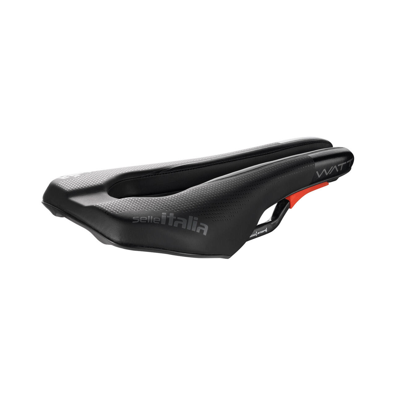 Selle Italia Kit Watt Superflow Carbonio, Selim Preto da Decathlon