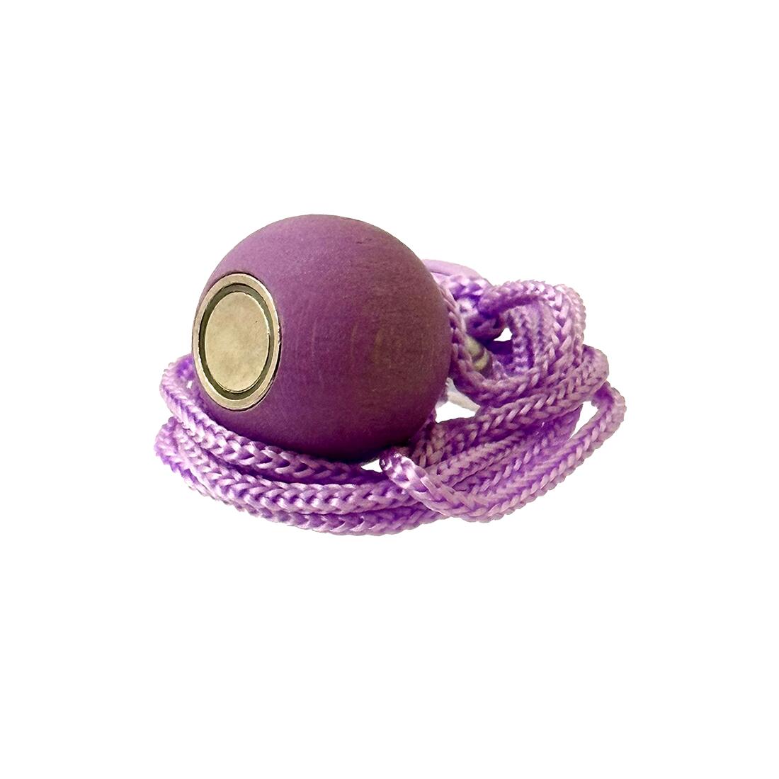Aimant pour boules – Couleur violet clair – Force de traction élevée – 4 kg 3/5