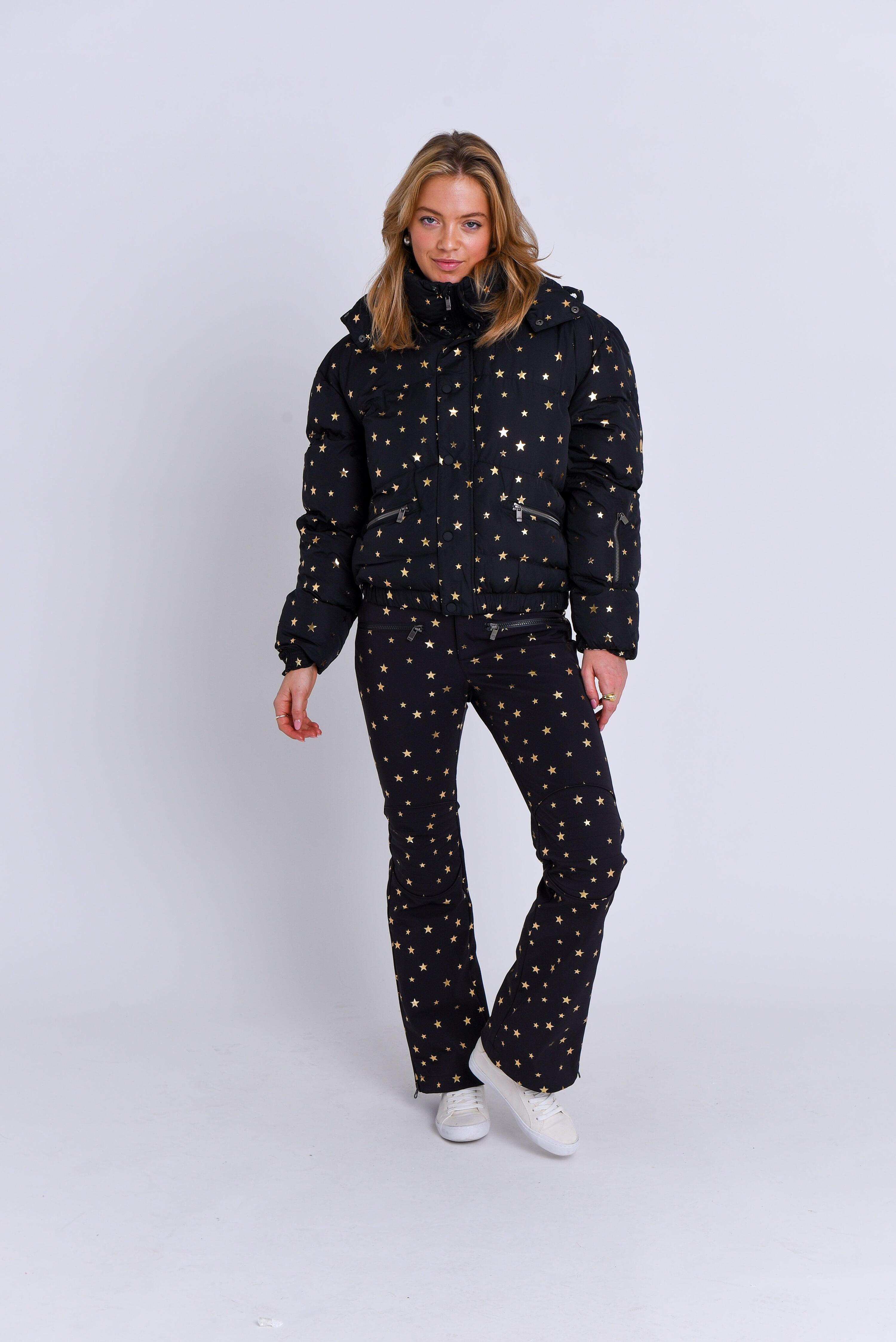 Dames Ski Donsjas Geïsoleerd Chic Shining Star 4/7