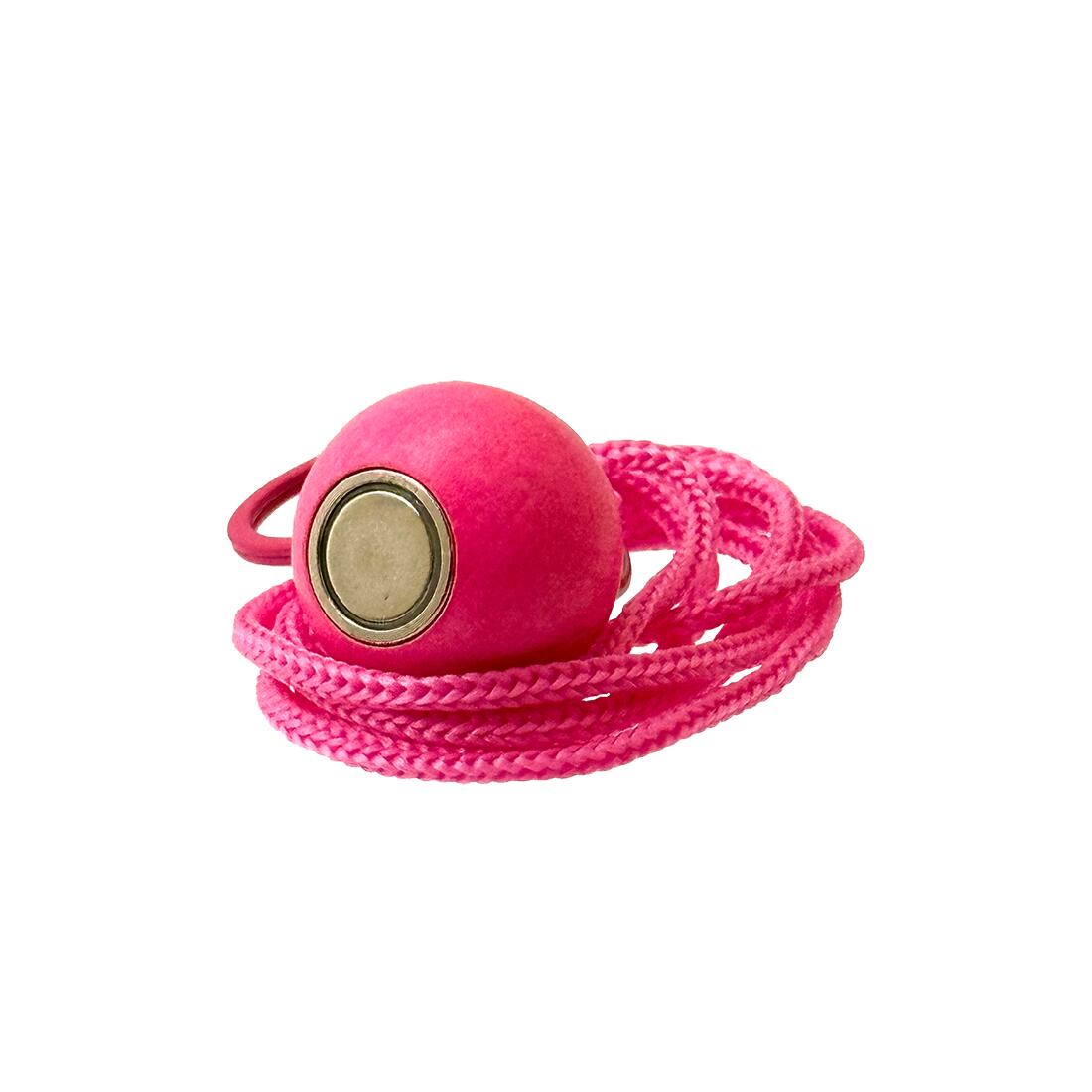 Aimant pour boules – Couleur néon magenta – Force de traction élevée – 4 kg 3/5