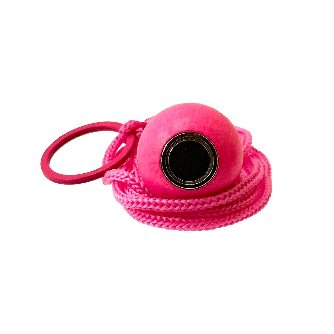 Bouleset couleur néon magenta-1 boule aimantée-1 traceur de terrain-1 cochonnet 2/7